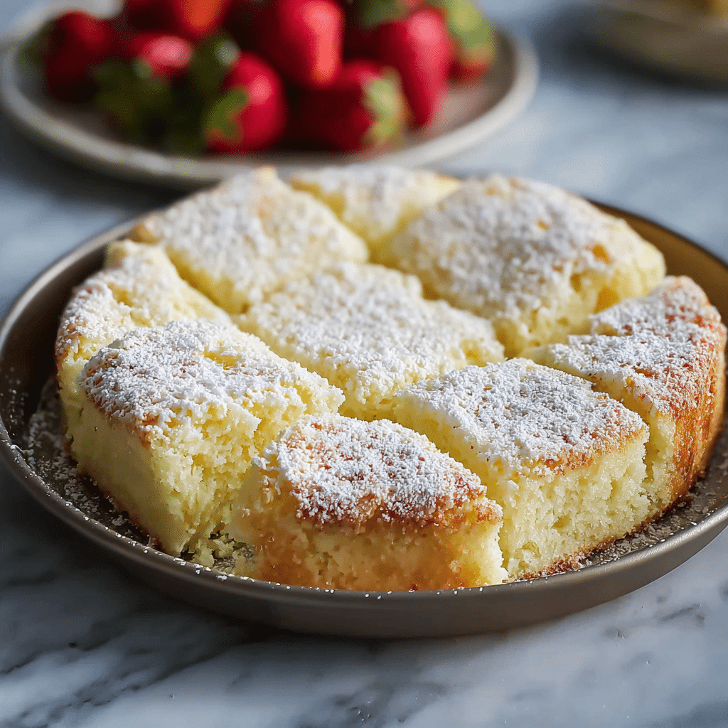 French Butter Cake Recipe - Recipe Image