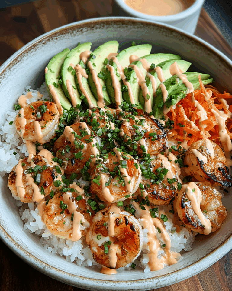SHRIMP RICE BOWLS WITH SPICY MAYO Recipe