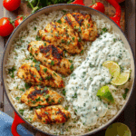 Dump-and-Bake Chicken Tzatziki with Rice Recipe