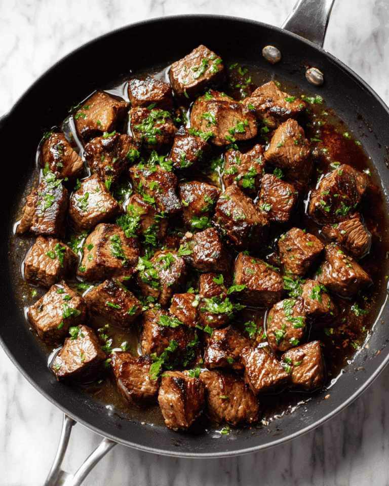 Garlic Butter Steak Bites Recipe
