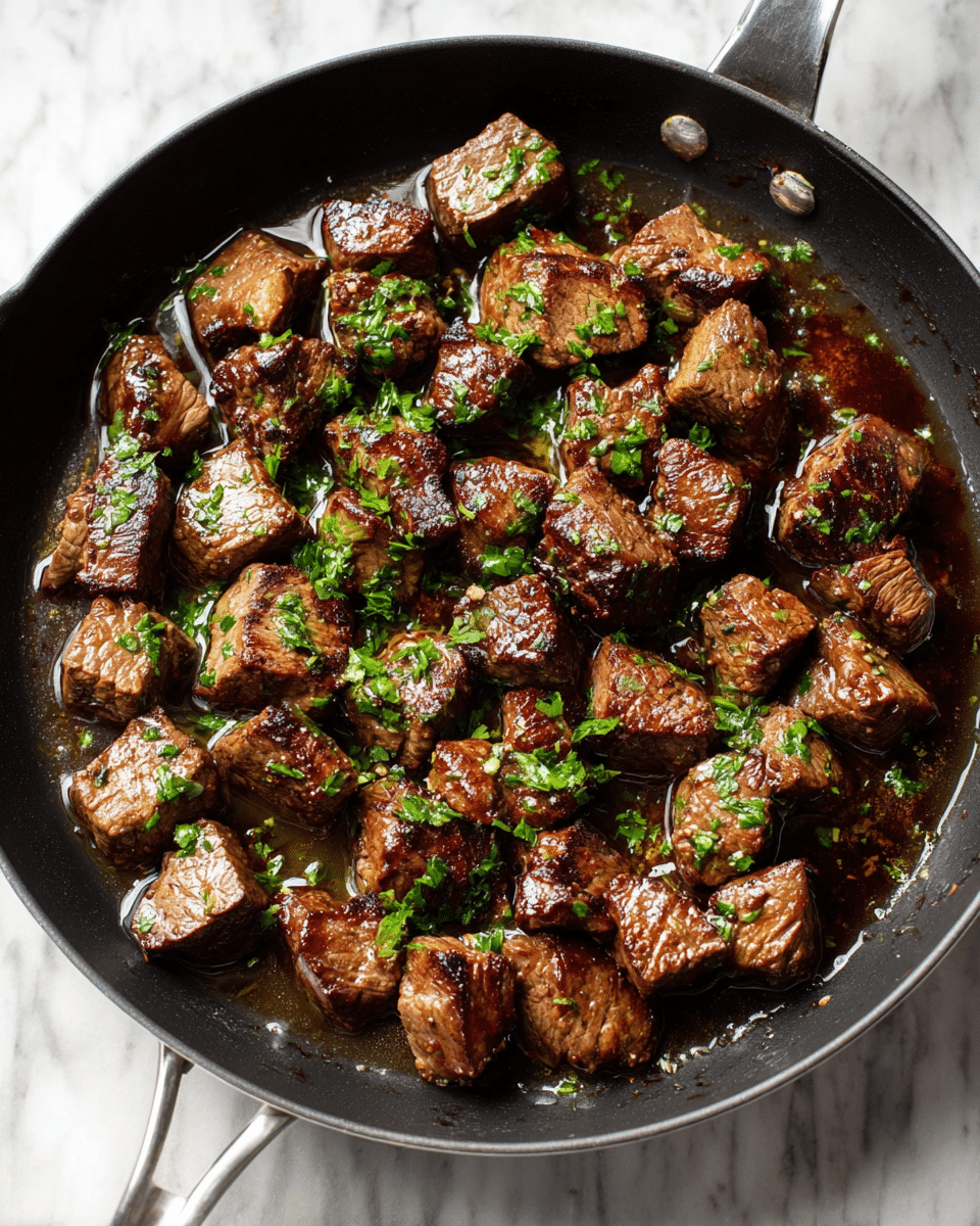 Garlic Butter Steak Bites Recipe