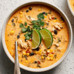 Easy Chicken, Poblano, and Black Bean Soup (Small Batch) Recipe