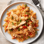 Queso Chicken Fajita Skillet Recipe