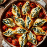 Spinach and Ricotta Stuffed Shells Recipe