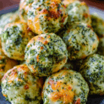 Easy Baked Broccoli Cheese Balls Recipe