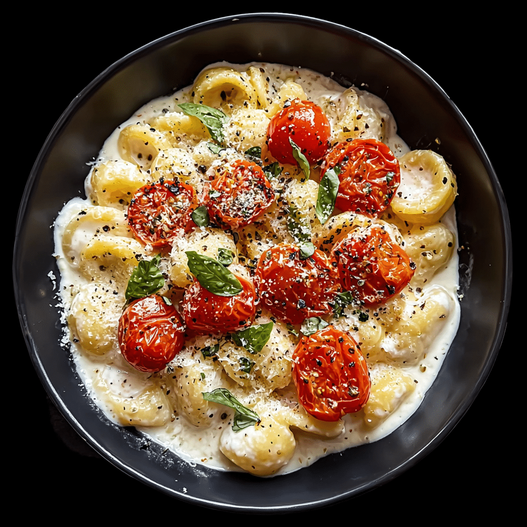 Roasted Tomato and Garlic Ricotta Pasta Recipe - Recipe Image