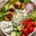 Greek Chicken Meatballs Recipe