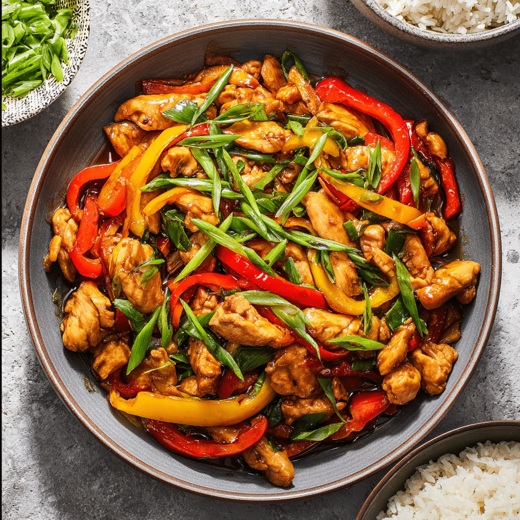 Quick and Easy Black Pepper Chicken Recipe - Recipe Image