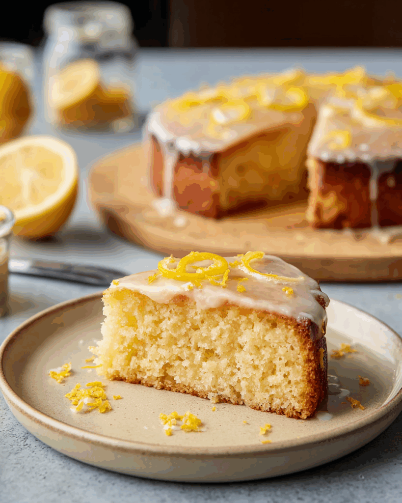 LEMON YOGURT CAKE Recipe