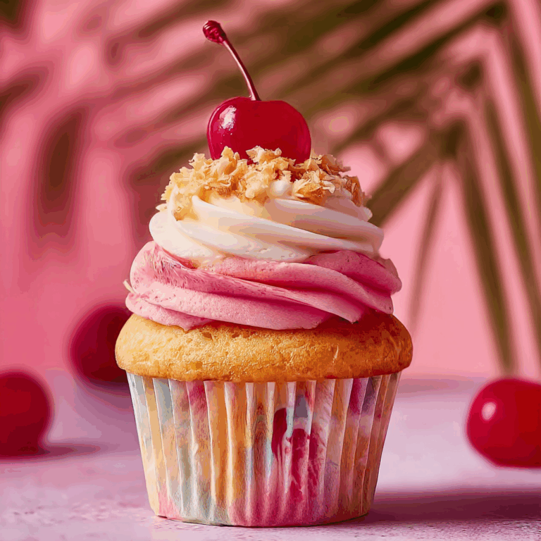 Bahama Mama Cupcakes