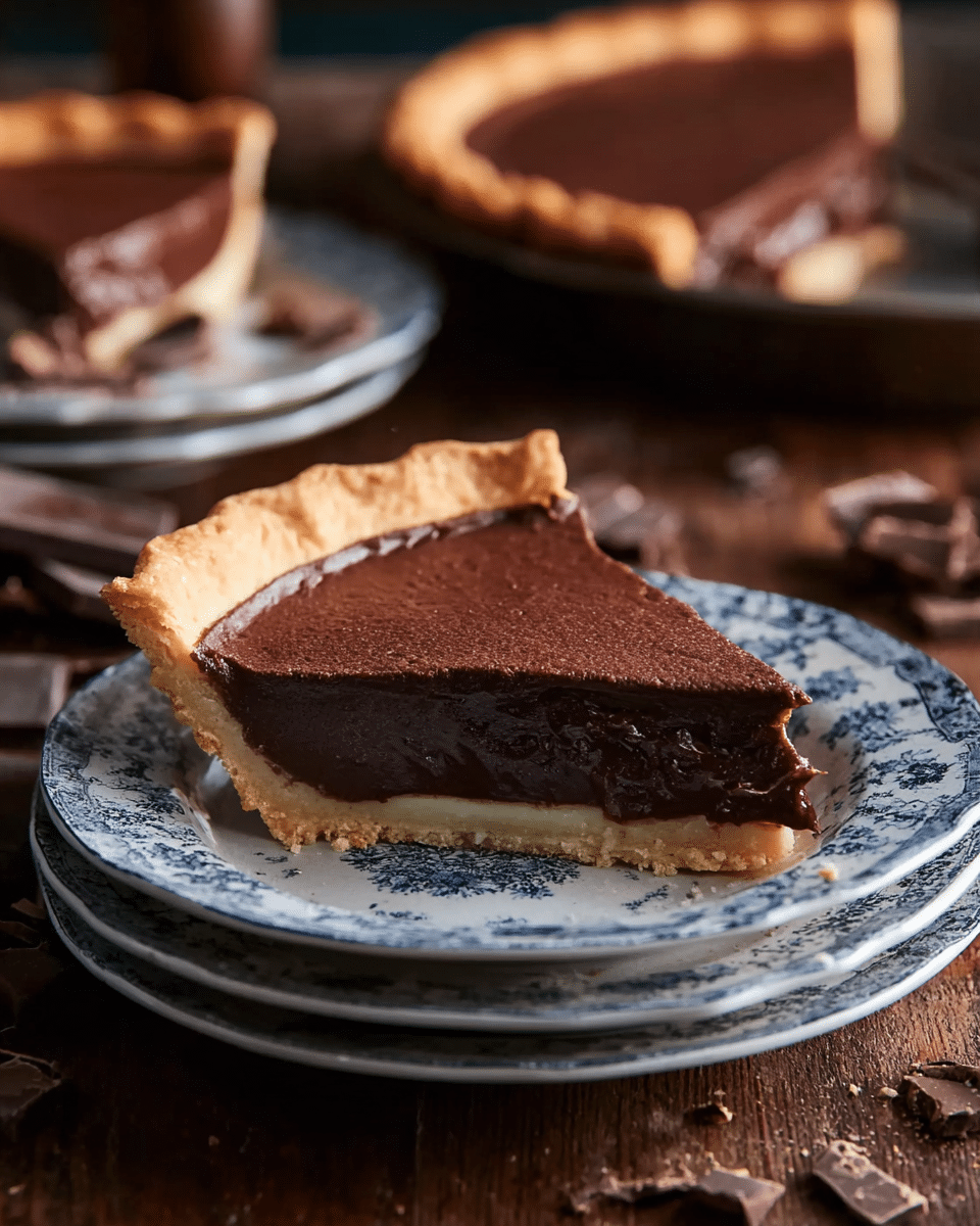 Old Fashioned Chocolate Pie Recipe