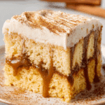 Cinnamon Roll Poke Cake Recipe