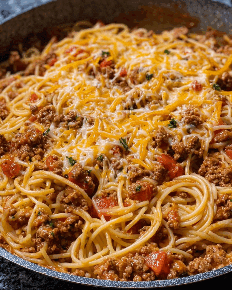 TACO SPAGHETTI Recipe