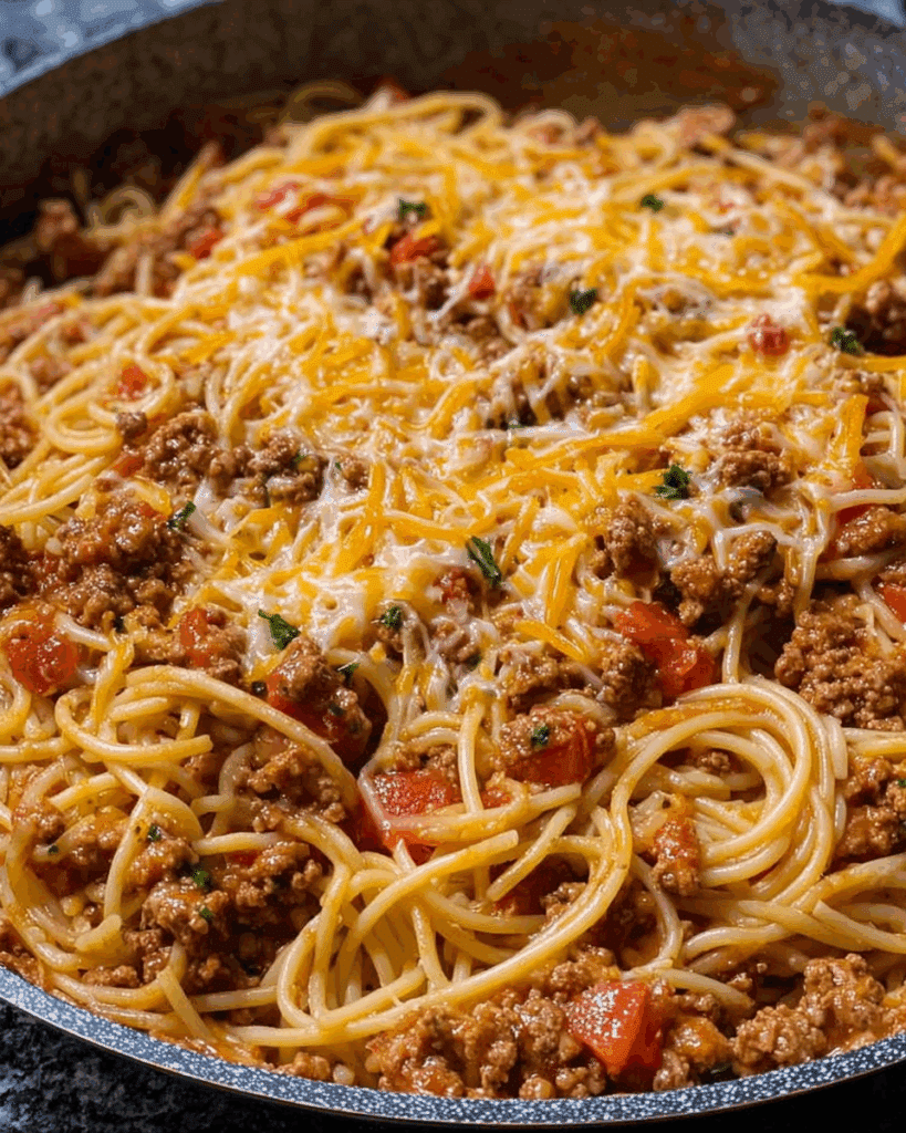 TACO SPAGHETTI Recipe