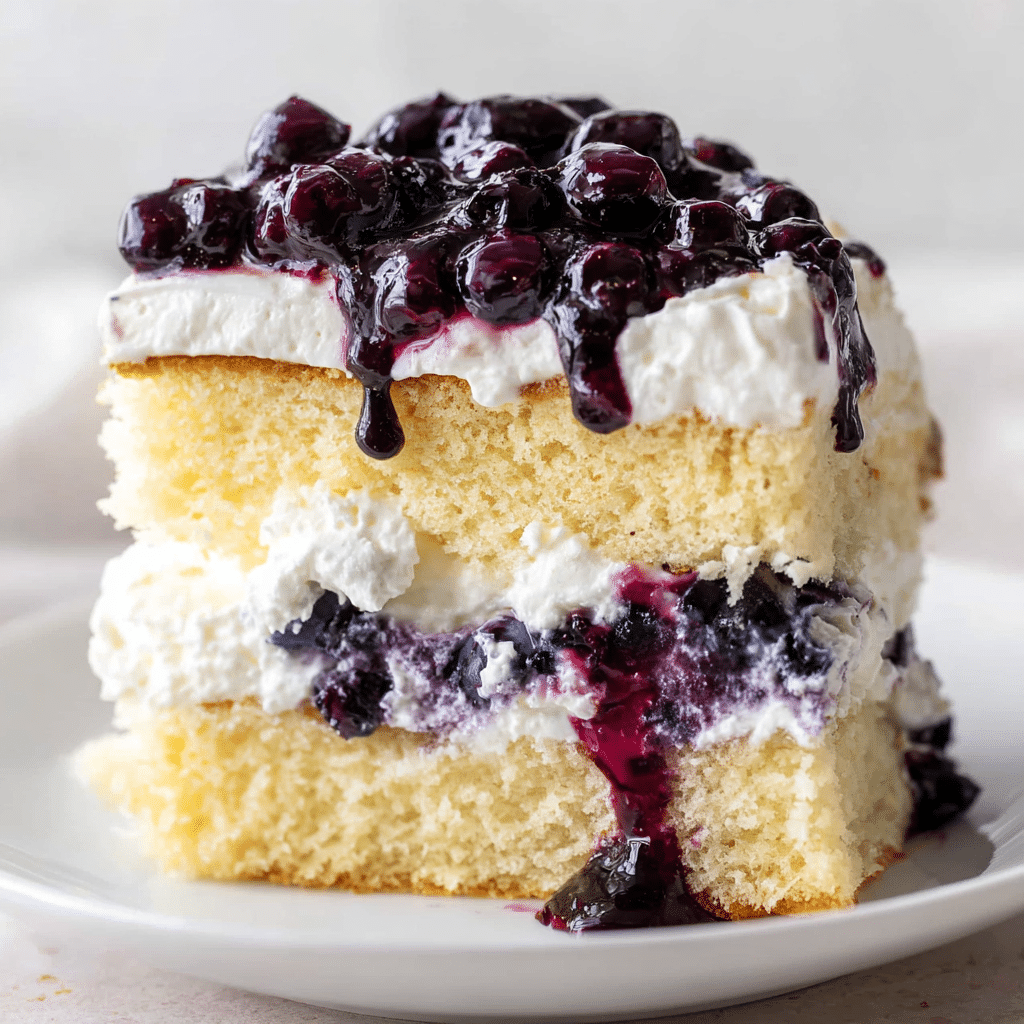 Sheet Pan Blueberry Shortcake Recipe - Recipe Image