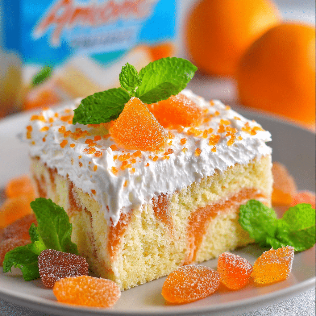 Orange Creamsicle Cake Recipe - Recipe Image