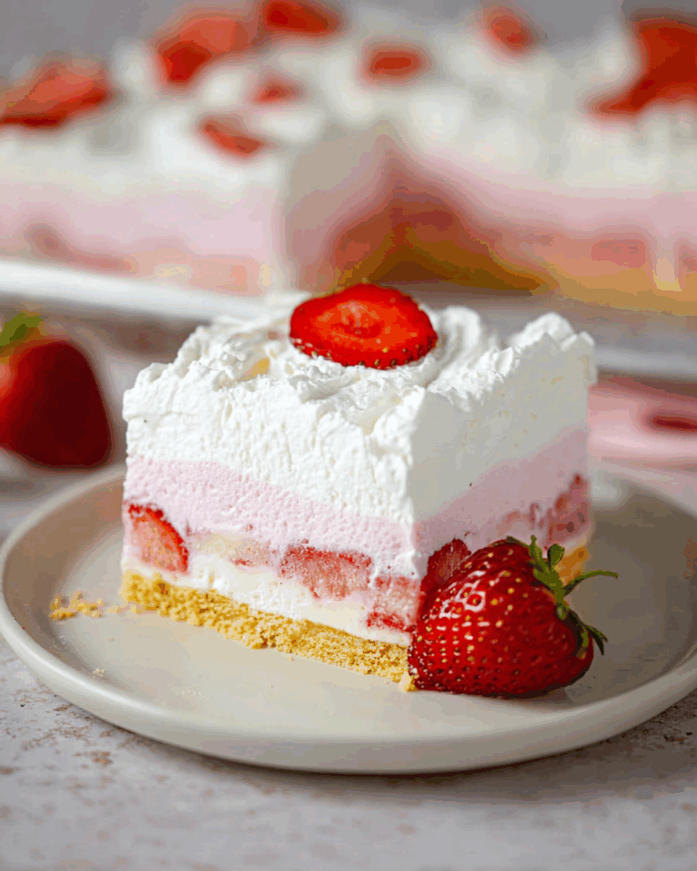 Strawberry Lasagna Recipe