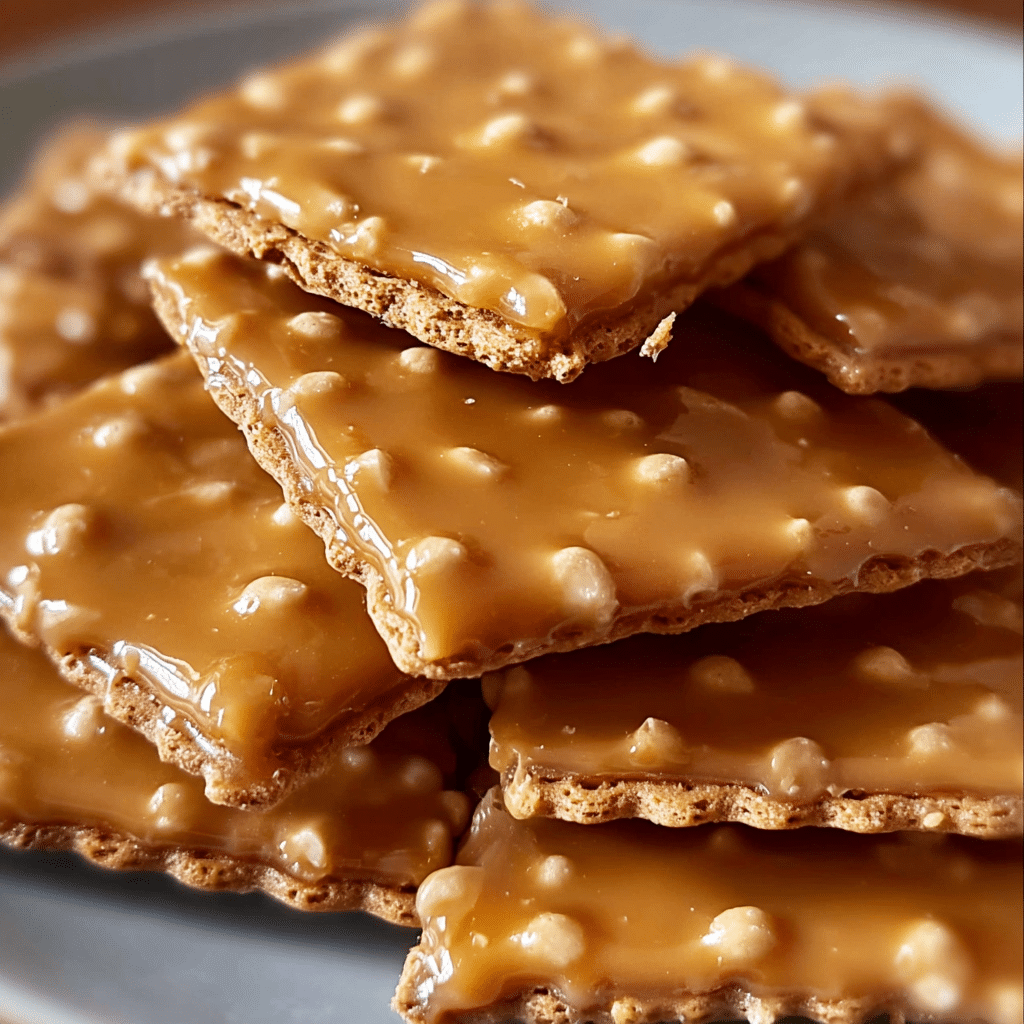 Salted Caramel Cracker Bites Recipe - Recipe Image