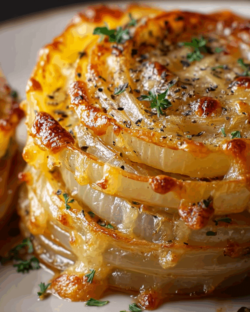 Cheesy Tennessee Onions Twist (Print Version) Recipe