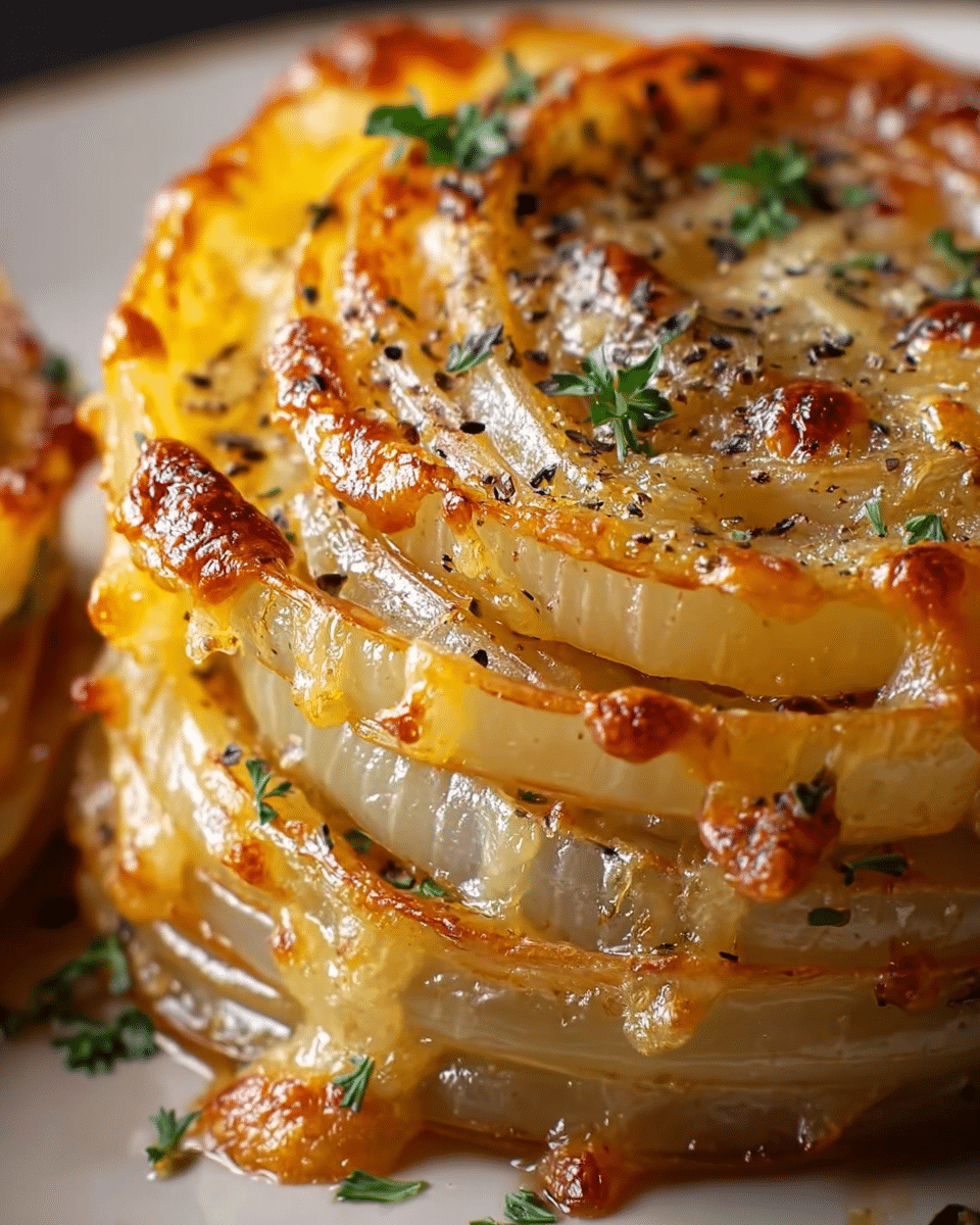 Cheesy Tennessee Onions Twist (Print Version) Recipe