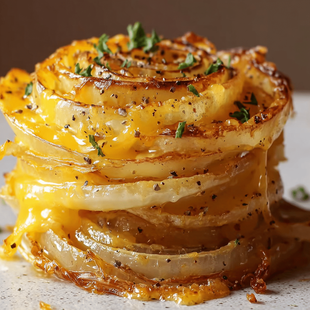 Cheesy Tennessee Onions Twist (Print Version) Recipe - Recipe Image