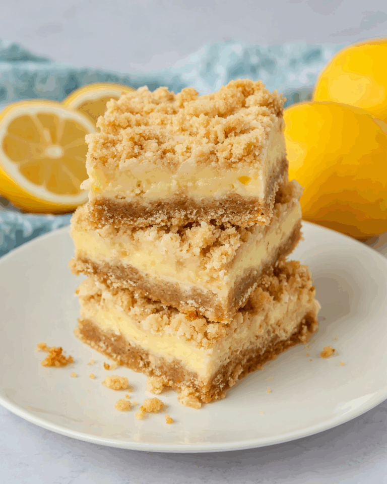 Lemon Crumb Bars Recipe