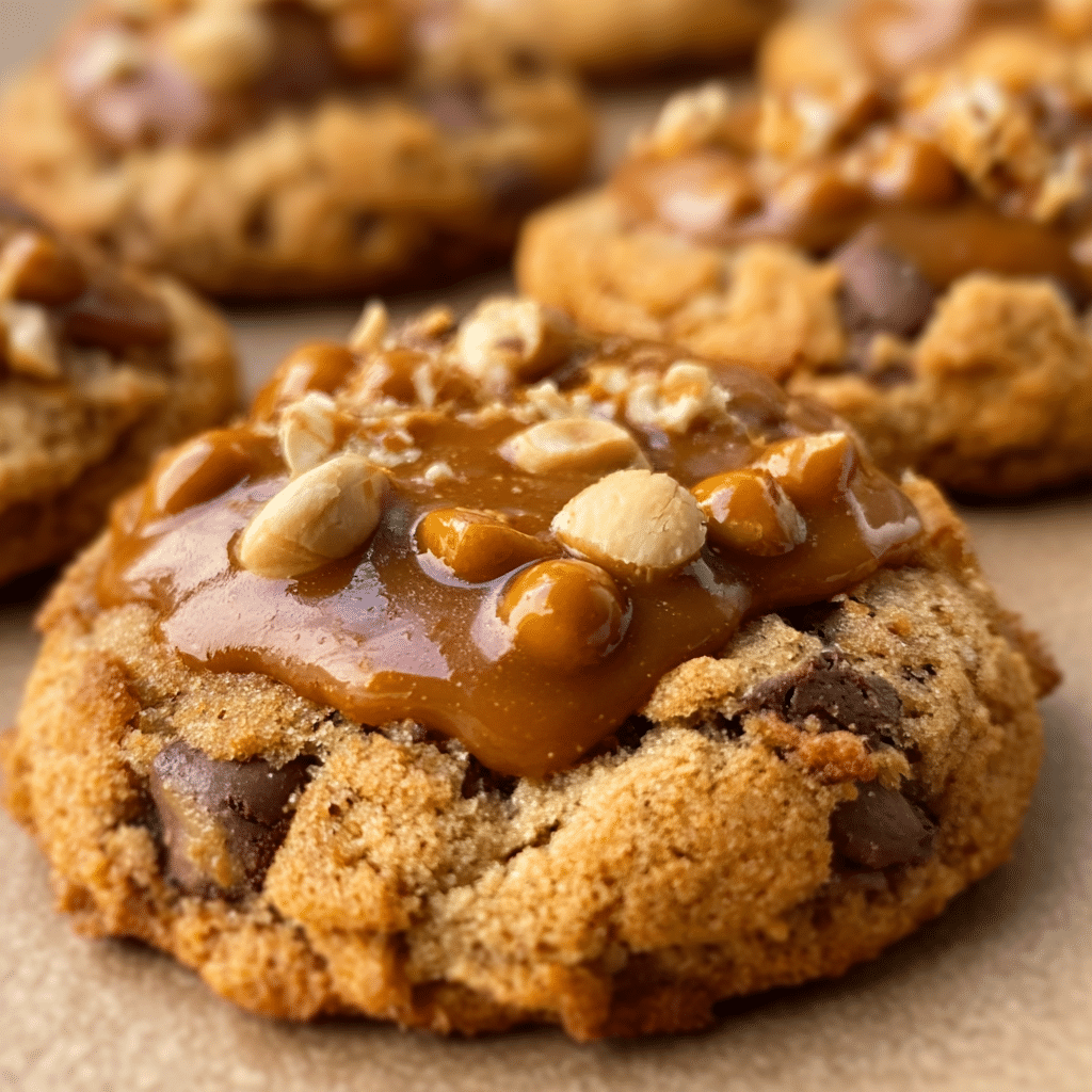 Irresistible No-Bake Salted Caramel Cookies