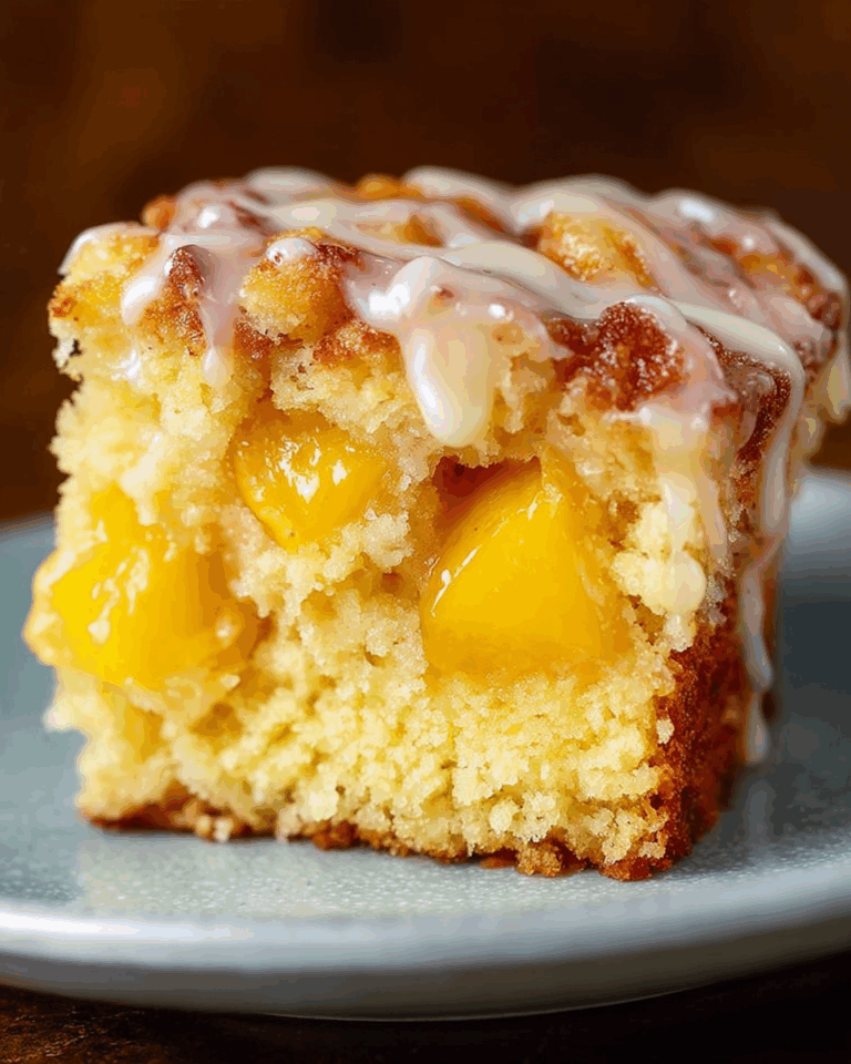 Irresistible Summer Peach Cake Recipe