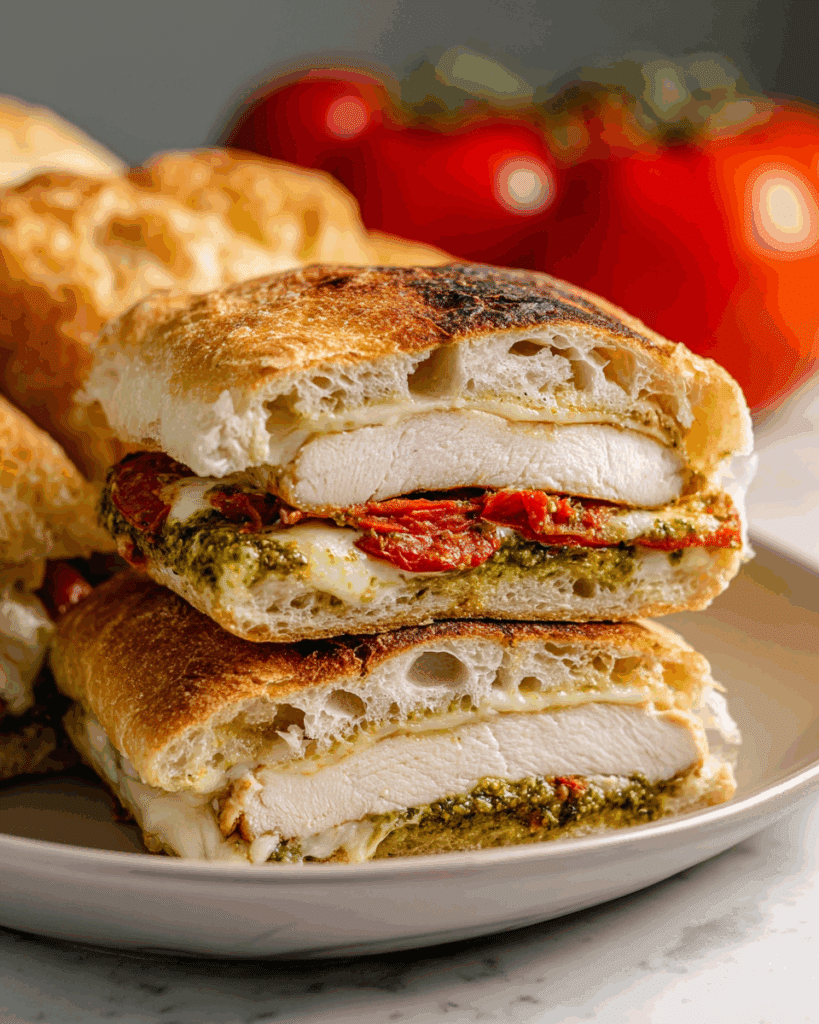 Chicken Pesto Sandwich Recipe