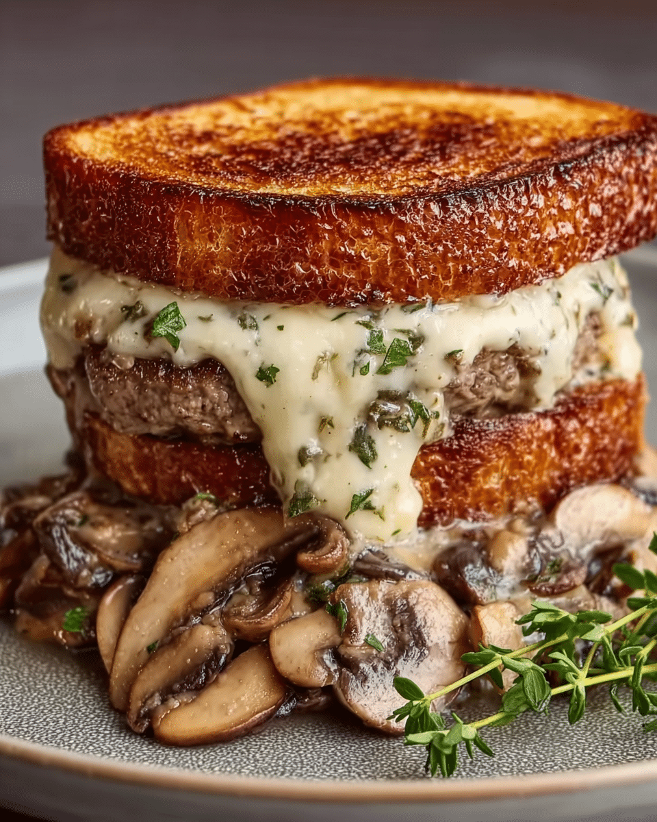 SWISS MUSHROOM MELT Recipe