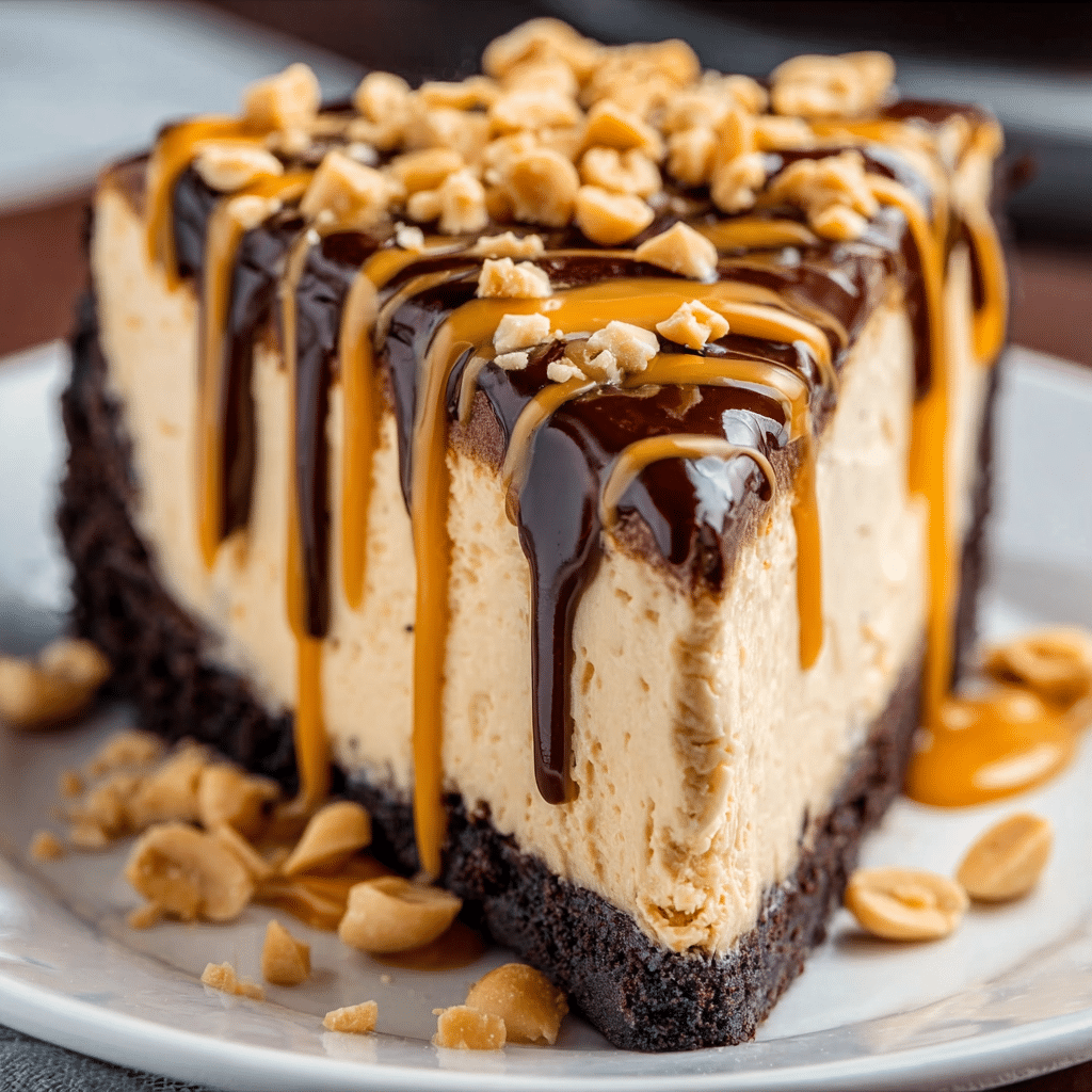 Peanut Butter Cheesecake Recipe - Recipe Image
