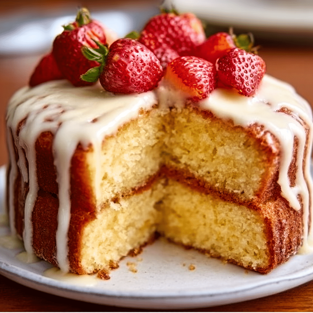 Cream Cheese Pound Cake Recipe - Recipe Image