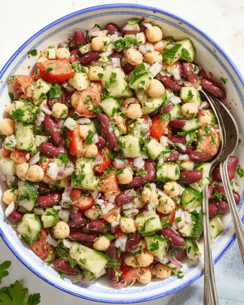 Mediterranean Bean Salad Recipe