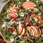 Apple Arugula Salad With Maple Pecans Recipe