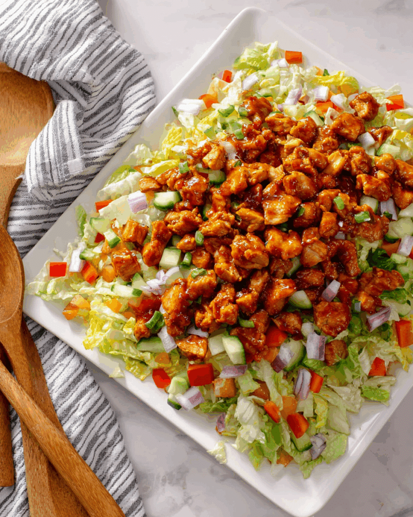 Honey Hot Chicken Salad Recipe