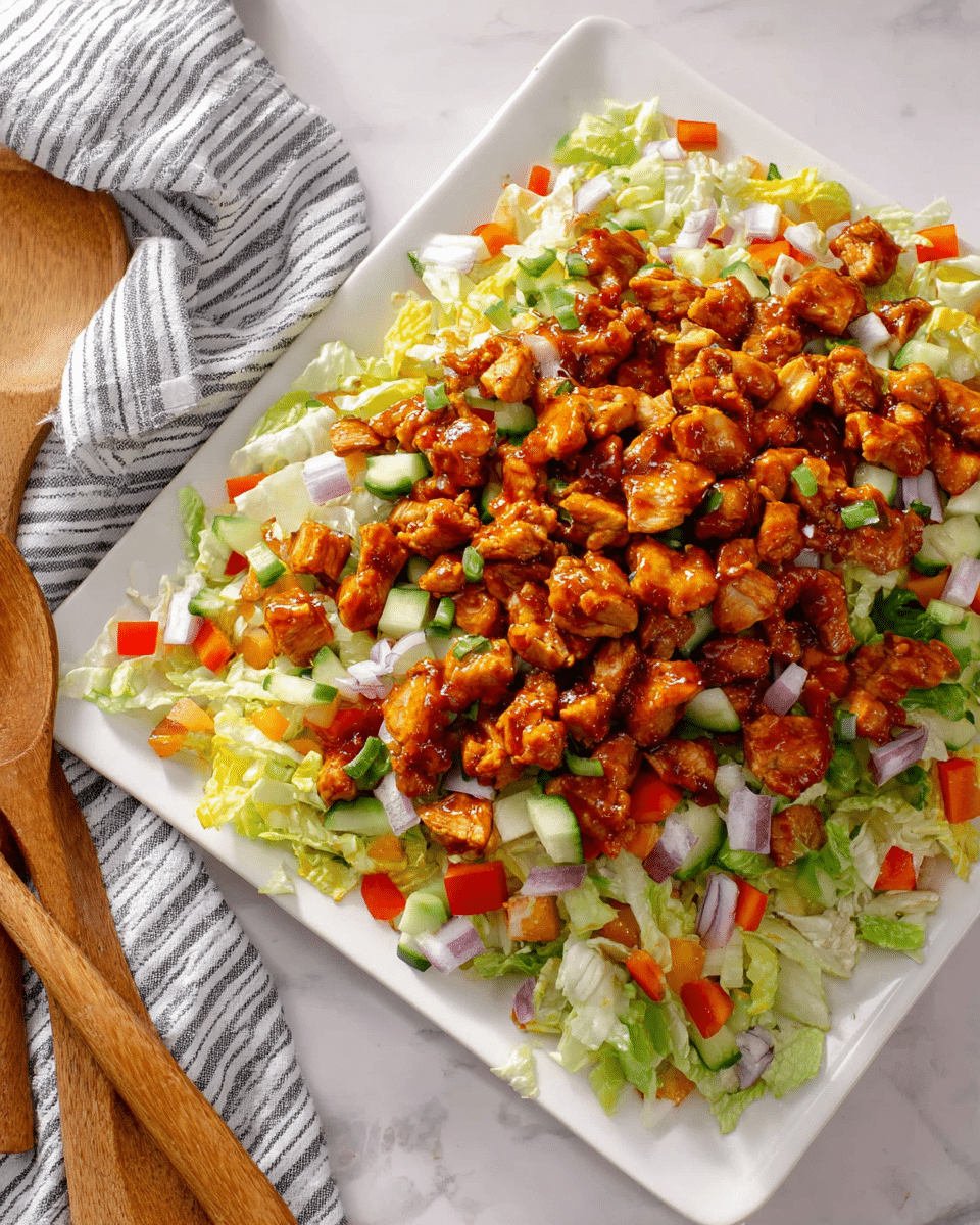 Honey Hot Chicken Salad Recipe