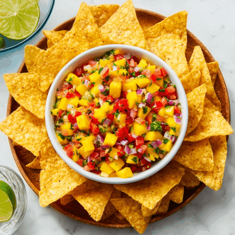 Pineapple Mango Salsa