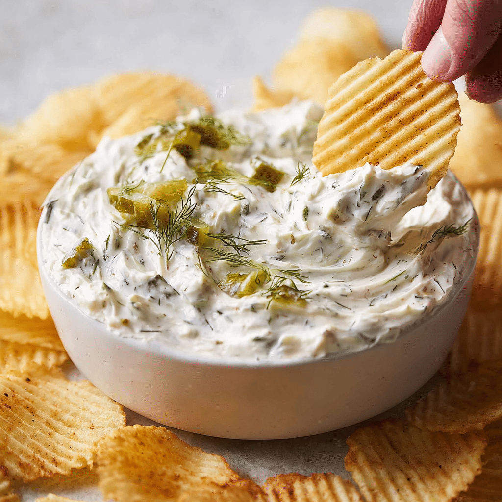 Dill Pickle Dip Recipe - Recipe Image