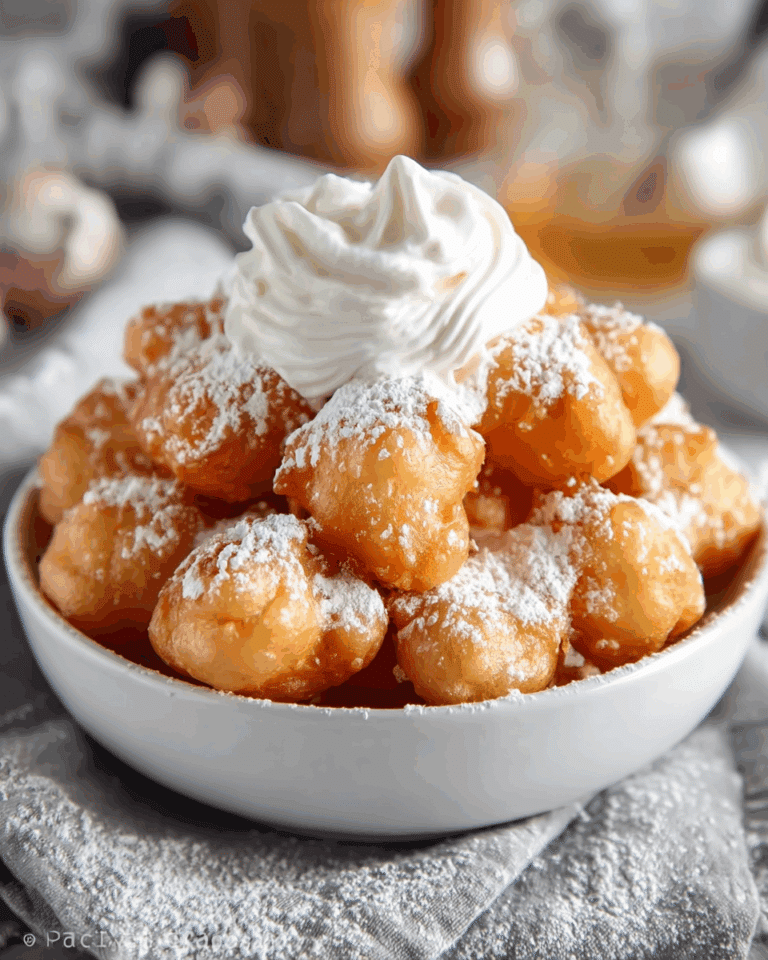 Funnel Cake Bites Recipe