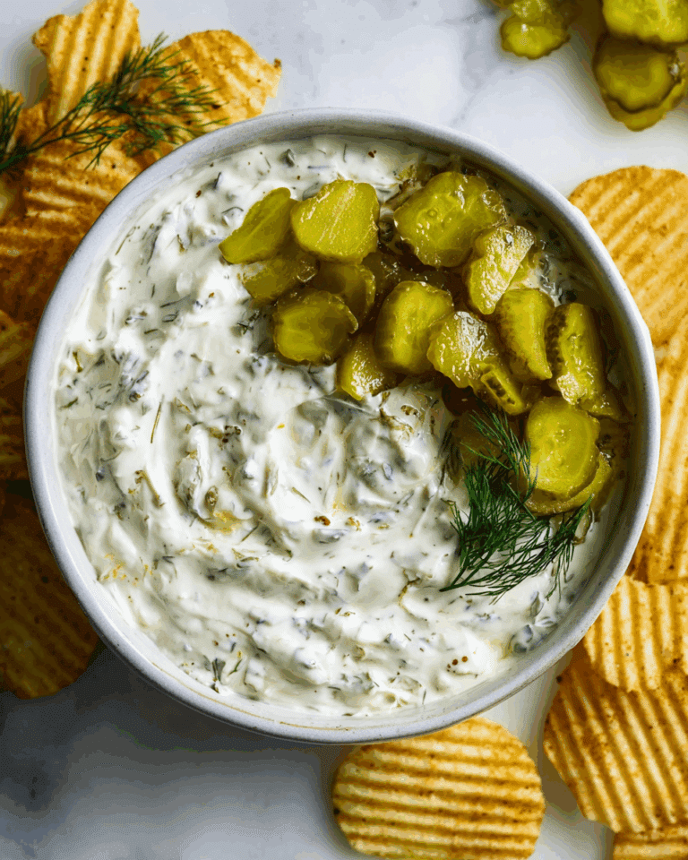 Dill Pickle Dip Recipe