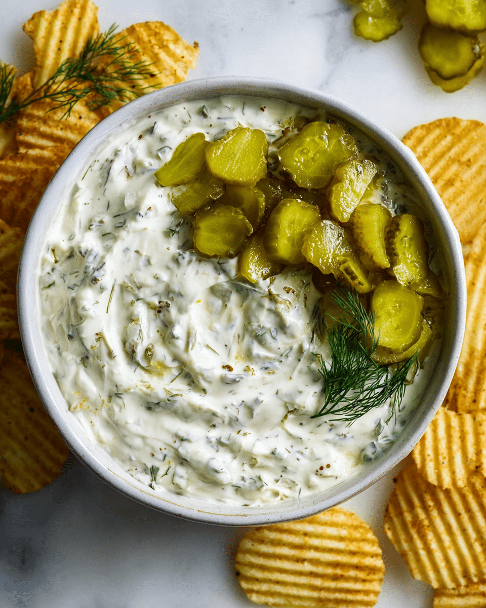 Dill Pickle Dip Recipe