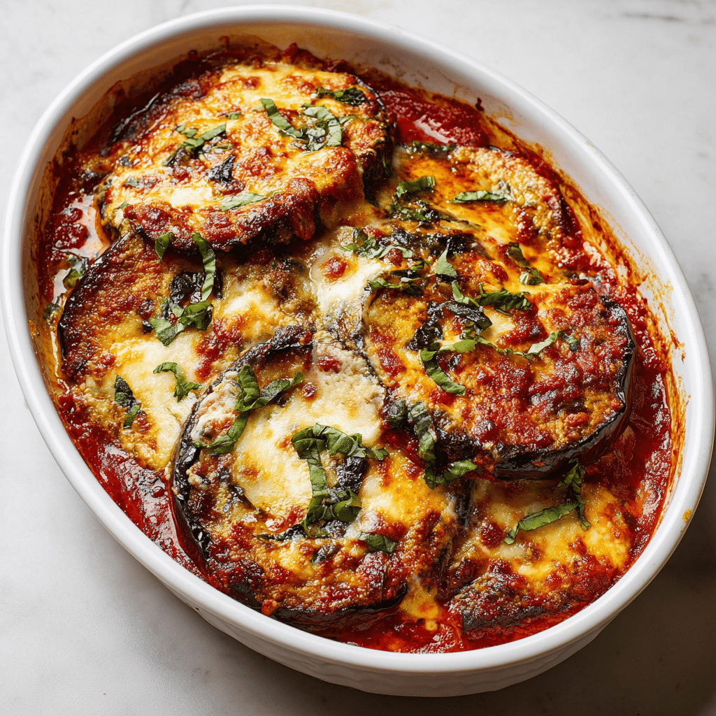Italian Eggplant Gratin Recipe - Recipe Image