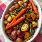 Garlic Herb Roasted Veggies Recipe