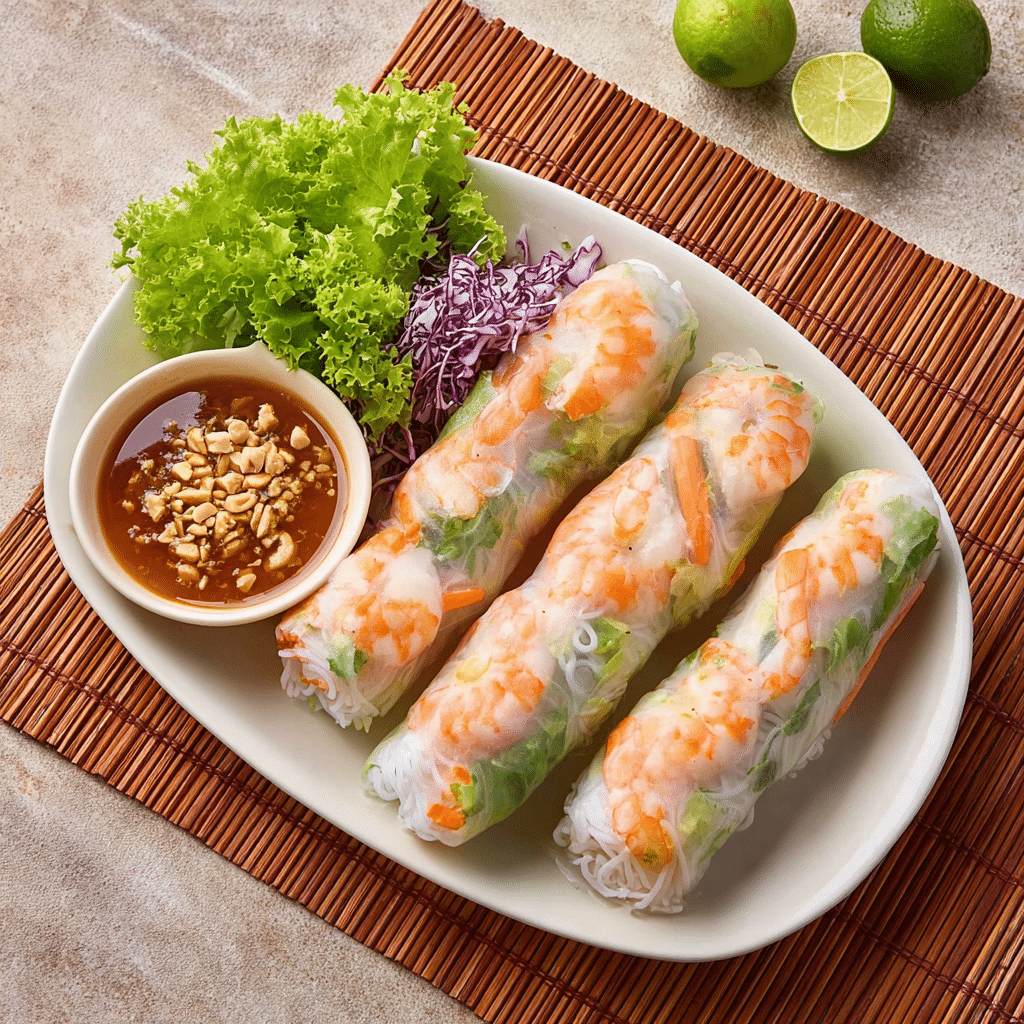 Summer Spring Rolls Recipe - Recipe Image