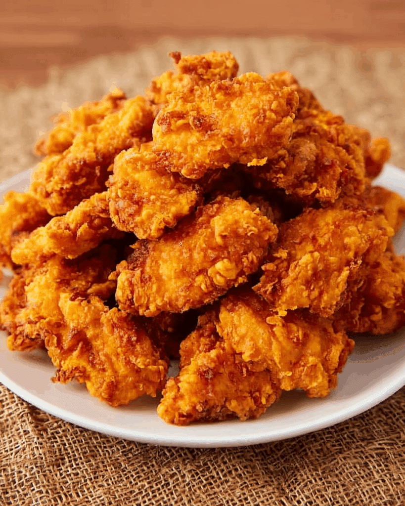 Crispy Chicken Popcorn Recipe