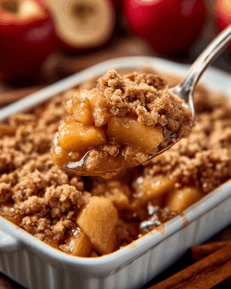 Caramel Apple Cinnamon Roll Dump Cake Recipe