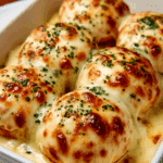 Melted Mozzarella Ranch Chicken Bombs Recipe