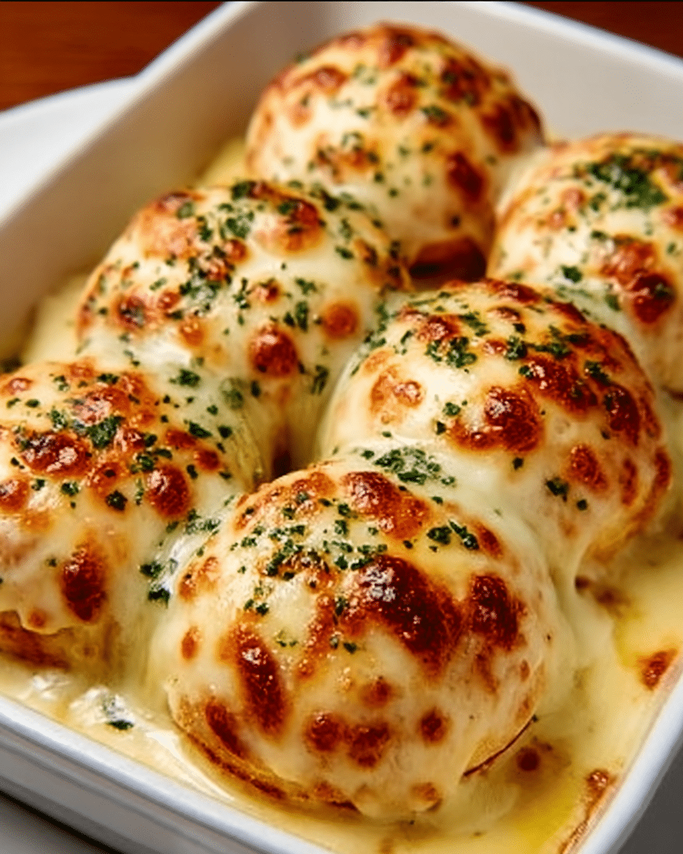Melted Mozzarella Ranch Chicken Bombs Recipe