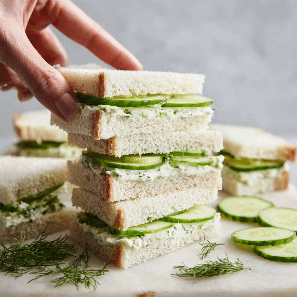 Cucumber Sandwich Recipe - Recipe Image