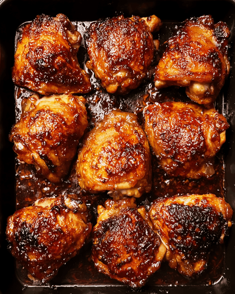 30-min Oven Baked Boneless Skinless Chicken Thighs Recipe